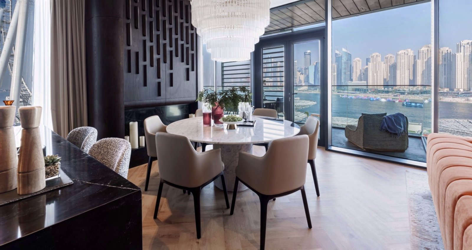 Bluewaters Island | Luxury 3-Bedroom Apartment with Sea, JBR & Ain Dubai Views view 3