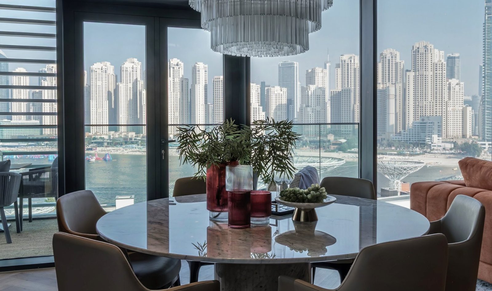 Bluewaters Island | Luxury 3-Bedroom Apartment with Sea, JBR & Ain Dubai Views view 4
