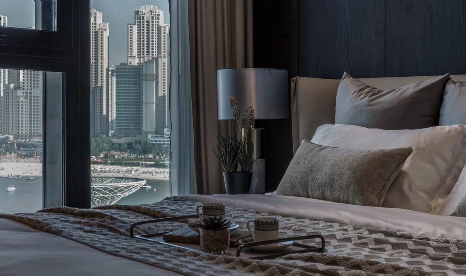 Bluewaters Island | Luxury 3-Bedroom Apartment with Sea, JBR & Ain Dubai Views view 8