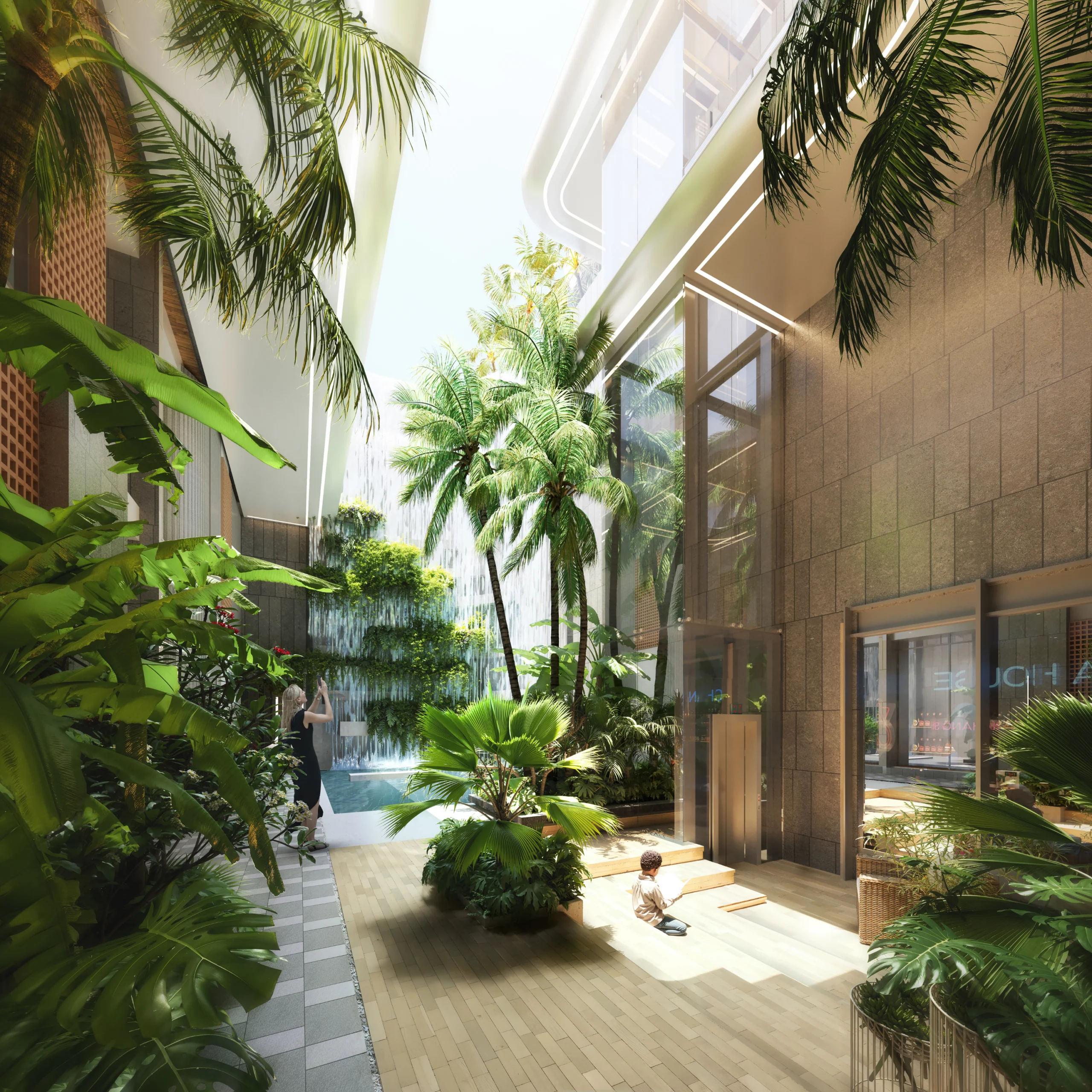 Cotier House 2 by Imtiaz Exterior Render 2