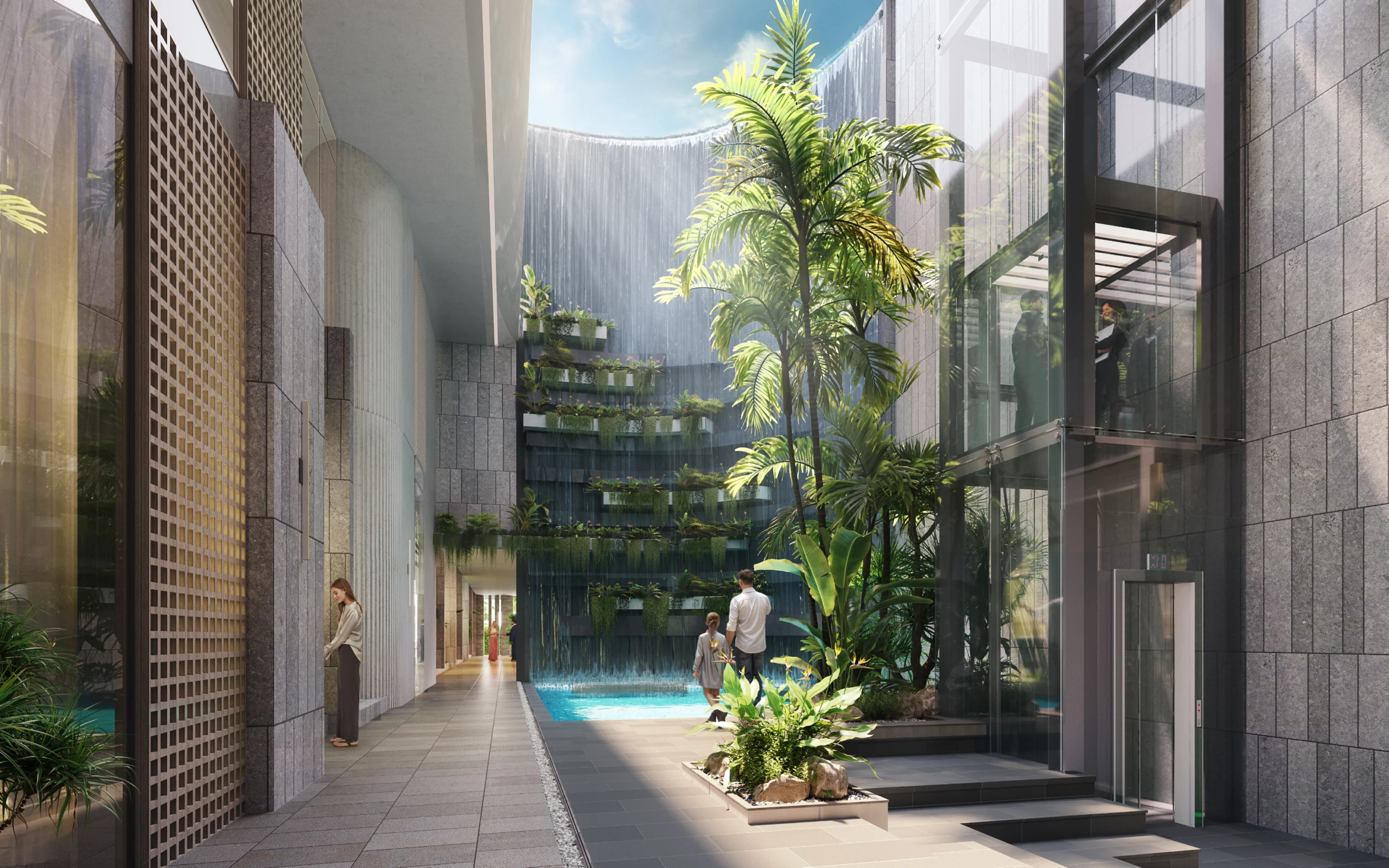 Cotier House 2 by Imtiaz Exterior Render 25