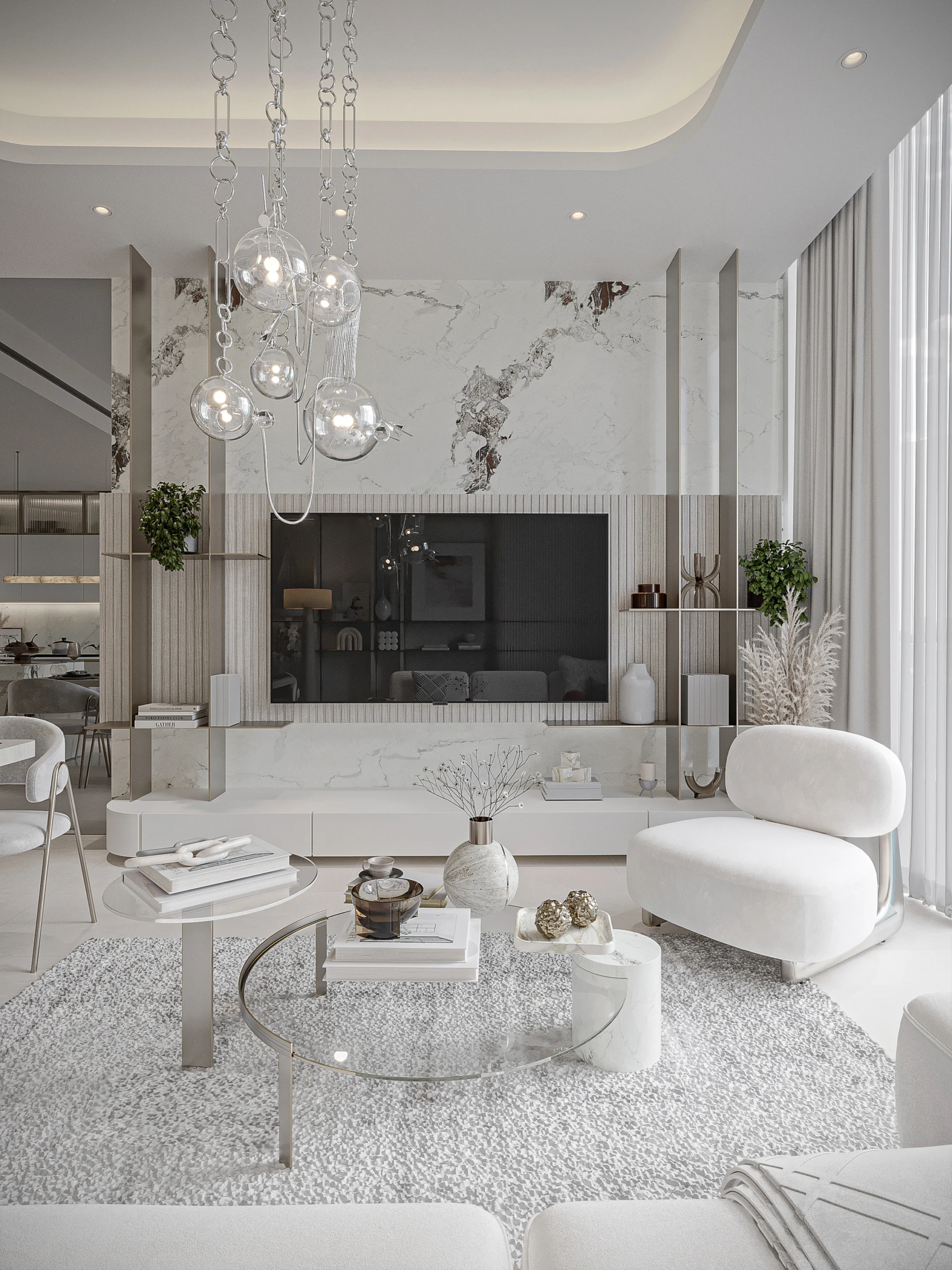 TH- Typical Living Room TV Display