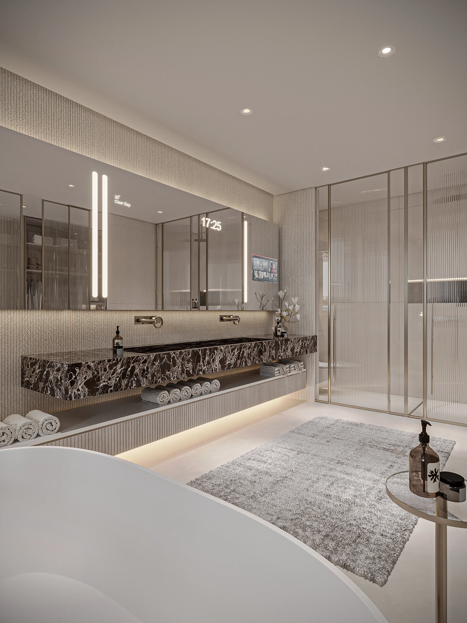 TH-Typical Master Bedroom Bathroom
