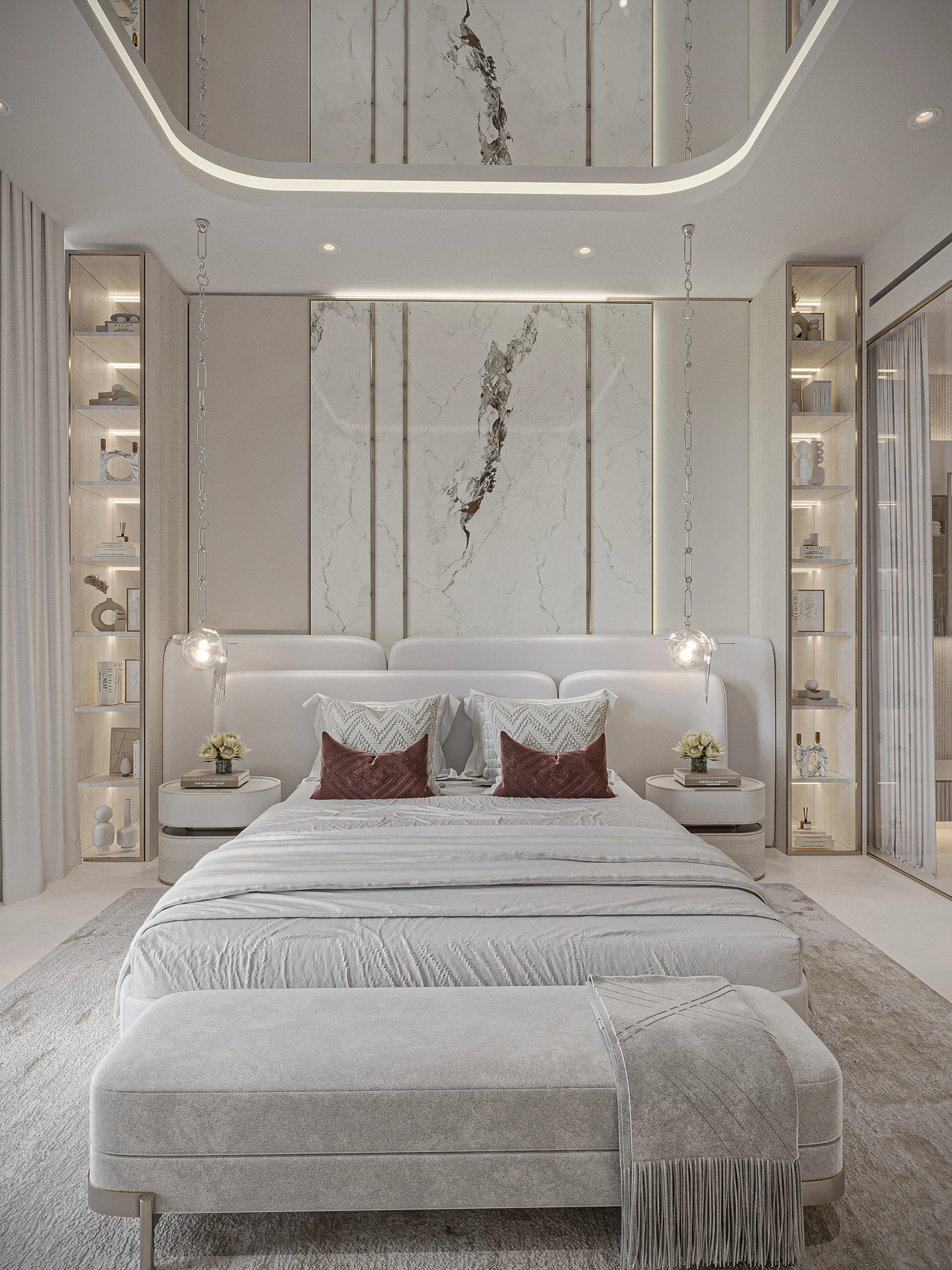 TH- Typical Master Bedroom View 1