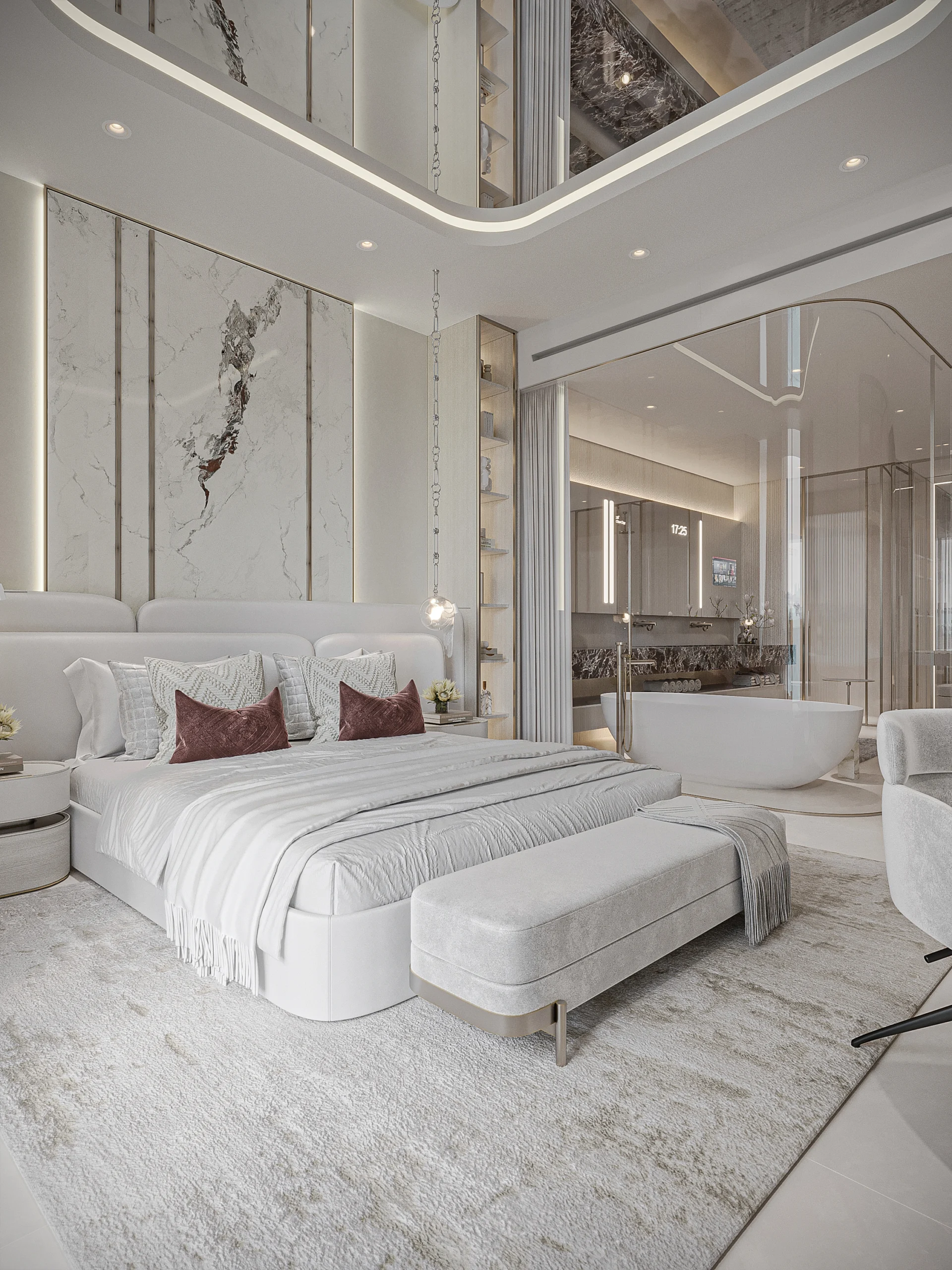 TH- Typical Master Bedroom View 2