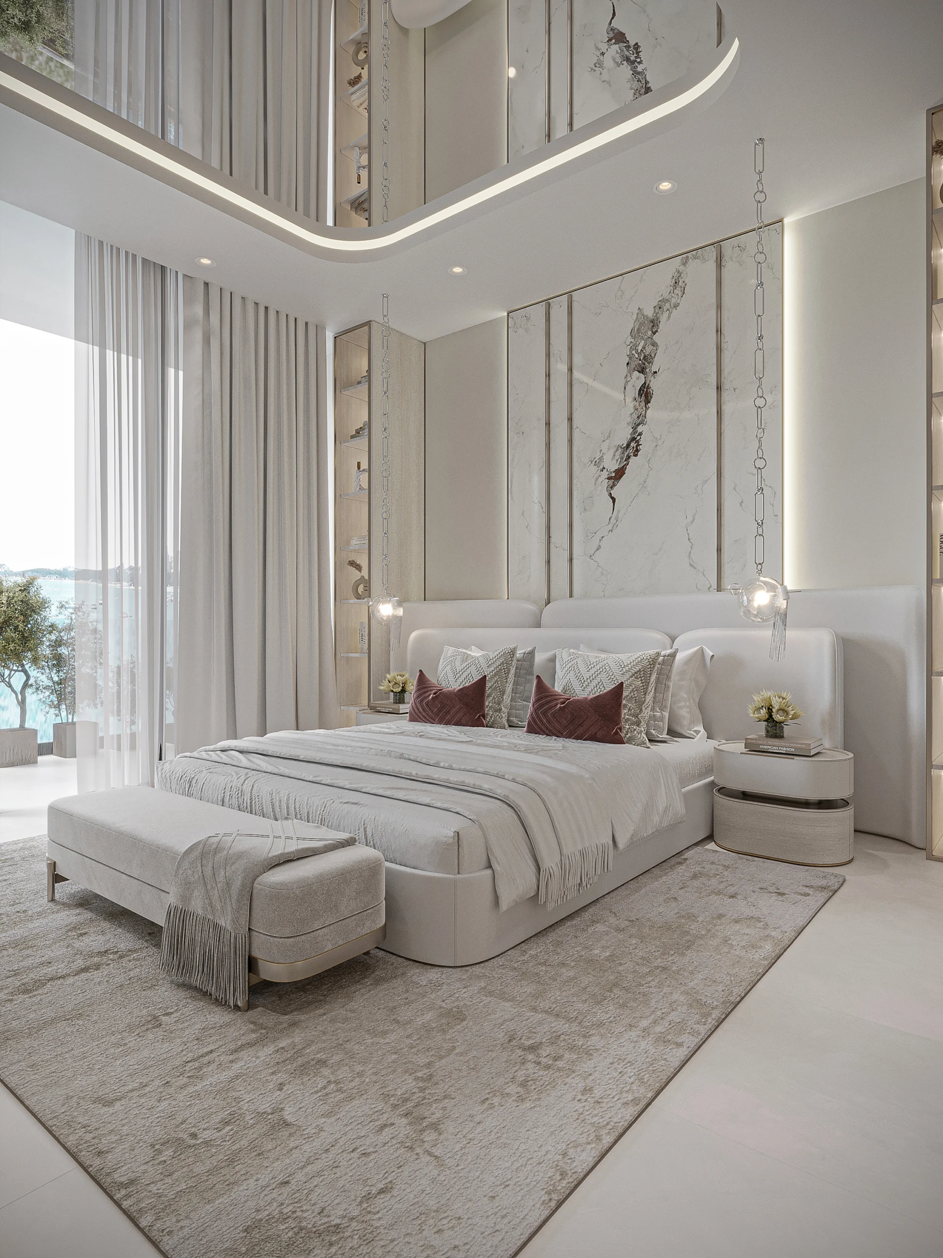 TH- Typical Master Bedroom View 3