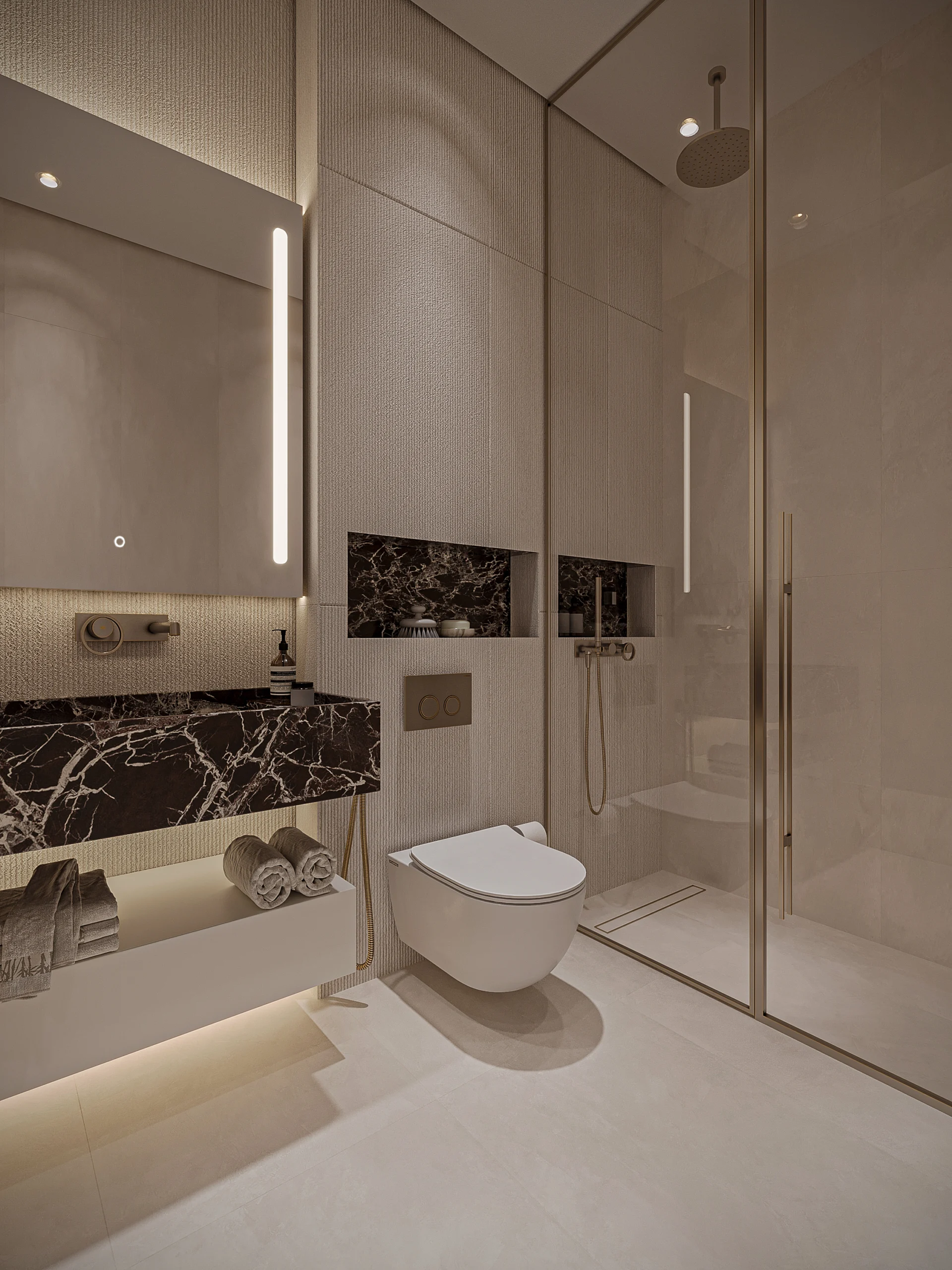 TH- Typical Secondary Bathroom View 3