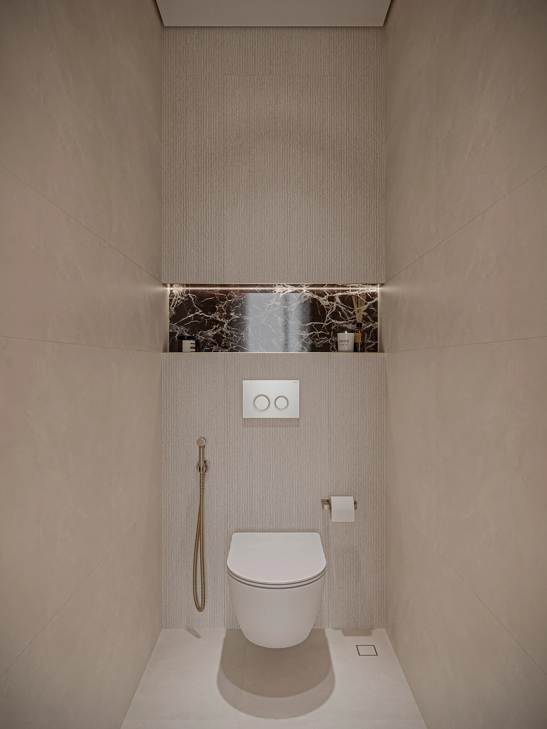 Typical Bedroom Bathroom WC