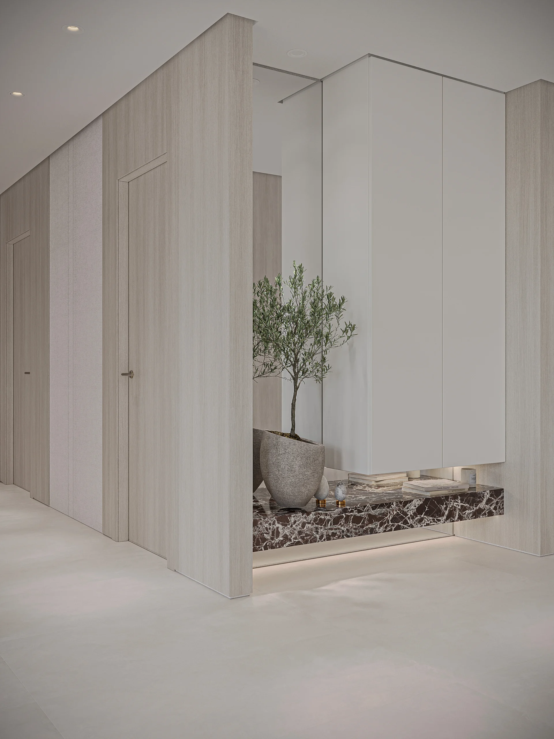 Typical Cloak Main Entrance Area View 1