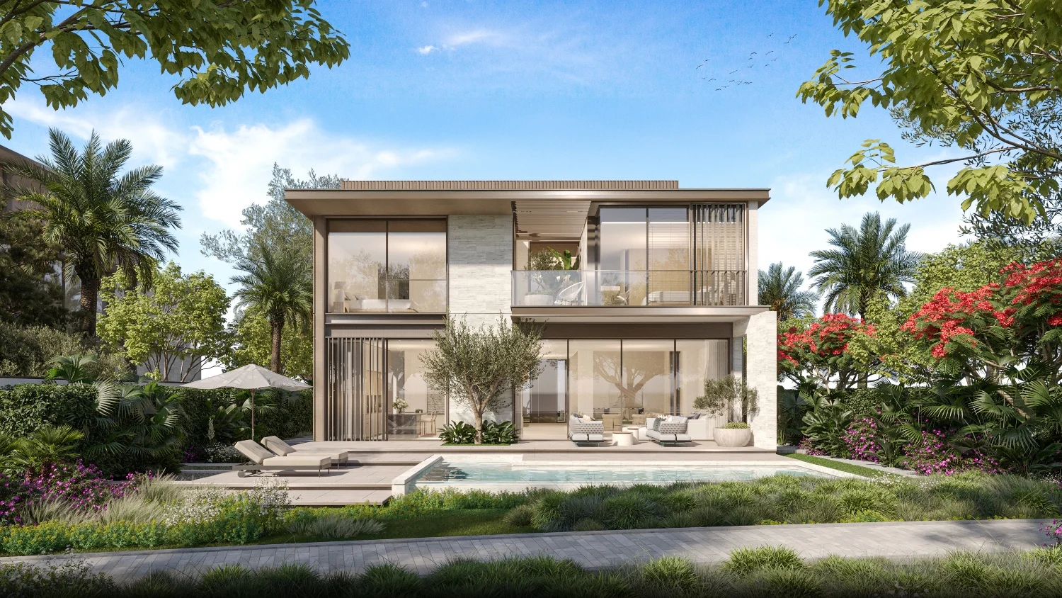 Nad Al Sheba Gardens Phase 9 5BR Garden (G+1) 01