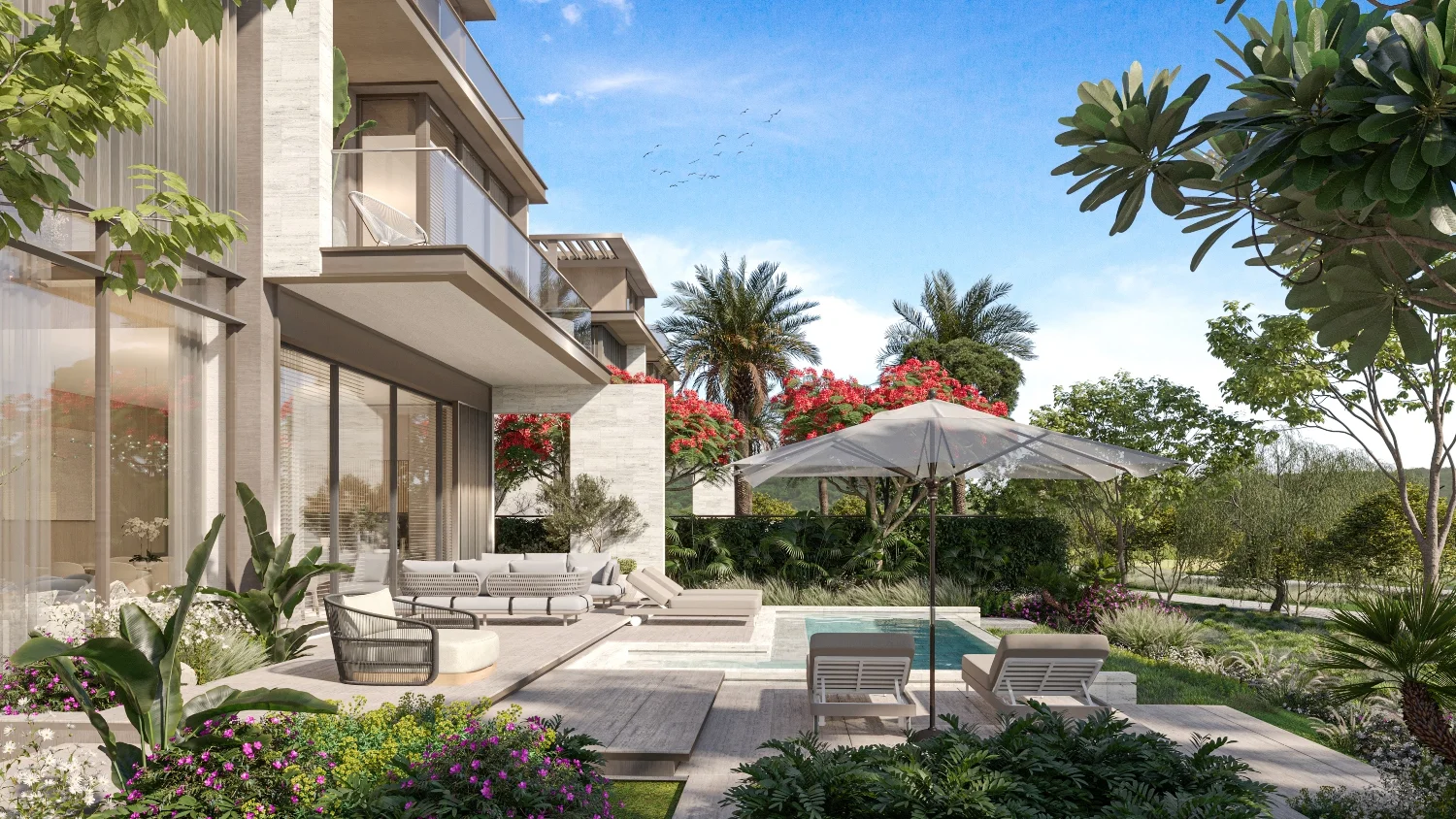 Nad Al Sheba Gardens Phase 9 5BR Garden (G+2) 01