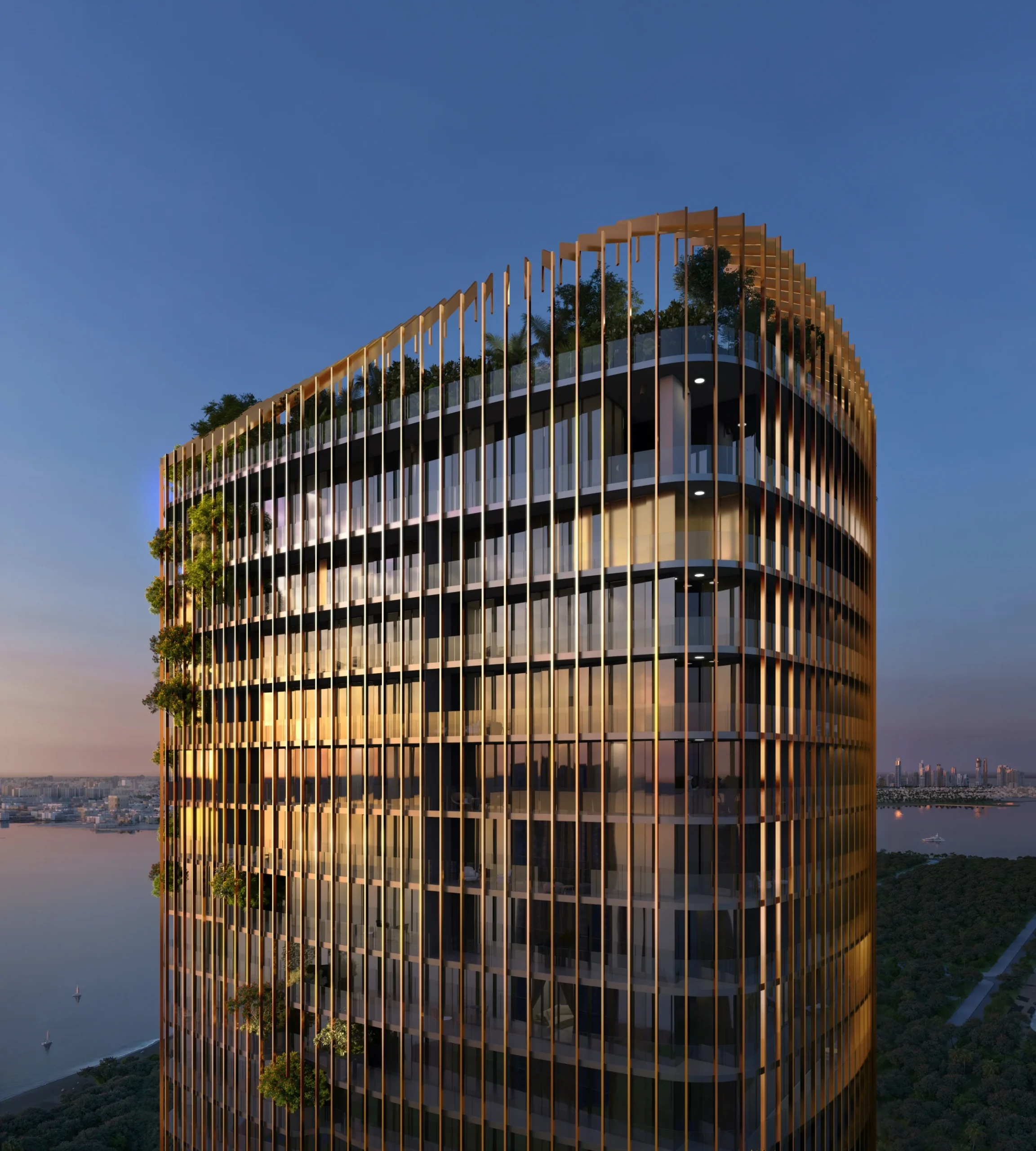 Hera Shot_Upper Facade_Night